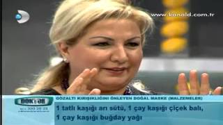 Göz altı kırışıklıkları için maske tarifi