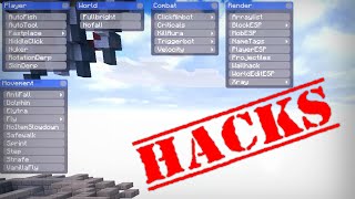 Me convierto en HACKER | Probando HACKS en Skywars [+Descarga]