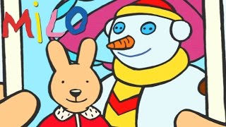 Milo and the snowman | Cartoon for kids