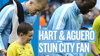 Hart & Agüero Make Dreams Come True for Brave City Fan