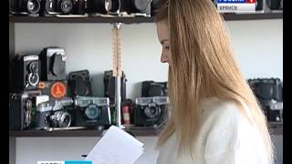 Почти 100 фотоаппаратов прошлого века насчитывает частная коллекция брянца Артёма Локонова