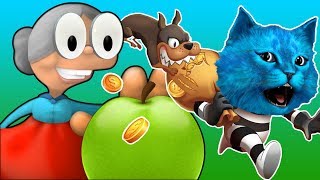 ВОРИШКА украл у БАБУШКИ ЯБЛОКИ / Весёлая игра Granny Smith
