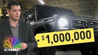 $1 million dollar bullet proof Mercedes G-Wagon