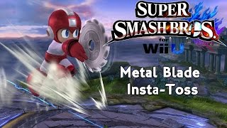 Megaman Metal Blade Zdrop Insta-Toss Combo