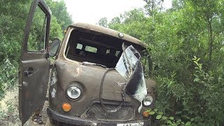 РАЗБИЛ УАЗ БУХАНКУ! | ДЕРЕВО ЗАЛЕТЕЛО В САЛОН ЧЕРЕЗ ЛОБОВОЕ СТЕКЛО