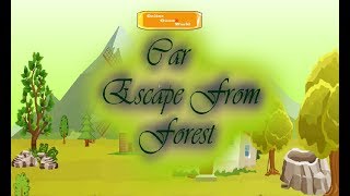 OnlineGamezWorld - Car Escape From Forest Walkthrough