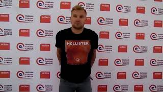 Интервью Алексея Стукальского после первого тура группы В, турнир "MosCC Welcome Cup 2017"