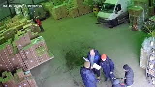 Установка систем видеонаблюдения на складе