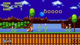 Sonic Mania Green Hill Sonic 2 Master System
