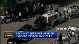 Ribuan Orang Hadiri Upacara Pemakaman George Floyd