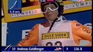 Andreas Goldberger - 134m - Trondheim 2001