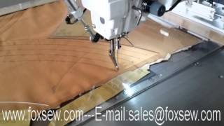 Programmable Pattern Sewing Machine for Leather and Fabric Upholstry