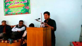 Shahzada Aamir 3 jan. 2016 Kareli allahabad mushai