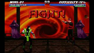 Mortal Kombat Project 4.1 (2018) Season 2.9 (V2) Sub-Reptile Full Playthrough