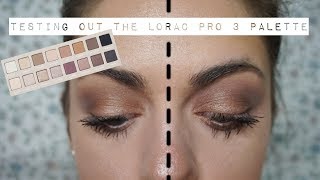 GRWM | Testing Out the Lorac Pro 3 Palette