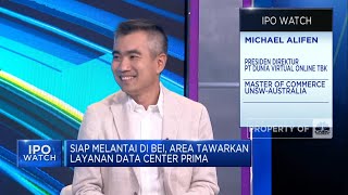 Tawarkan Layanan Data Center Prima, AREA Percaya Diri Melantai di BEI