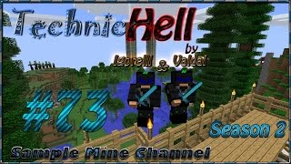 Minecraft 1.5.2 Technic Hell [Season 2] (Серия 73) "Выбиваем блоки из собирающихся"