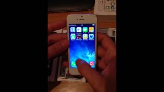 Копия iPhone 5s MTK6577 white краткий обзор