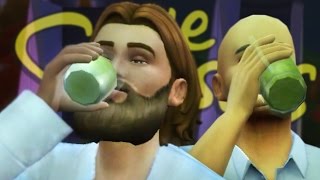 ИИСУС НА ВЕЧЕРИНКЕ В SIMS 4