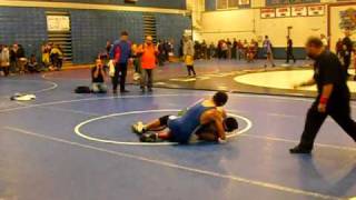 Johnathon Gonzalez wrestling 2011 @overfelt classic 1 29 11