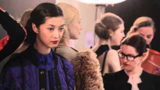 SONIA RYKIEL AW 2011 Fashion Show BACKSTAGE