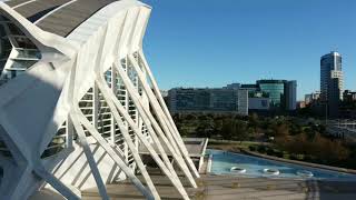 Volando el drone Mavic Mini en Valencia