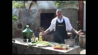 Мужская кухня. Овощи на гриле.