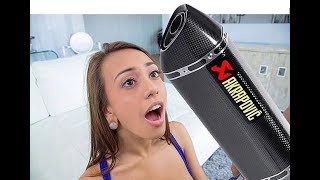 AkrapoviC на питбайке. Прощание с зимой, весной.