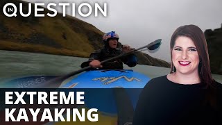 WOAH: Extreme kayaker tackles massive waterfalls in Iceland