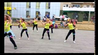 BIANCA ZOB - ZUMBA 21.06.2014 SATU MARE  part 1