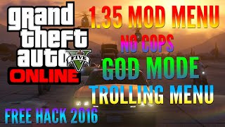 GTA ONLINE 1.37│MARCH 2017 MOD MENU │GOD MODE, NO COPS, ETC│FREE HACK