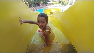 Kemer Ayışığı Aquapark Kaydıraklarda eğlence keyfi