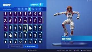 MOONWALKER SKIN SHOWCASE WITH ALL FORTNITE DANCES & EMOTES