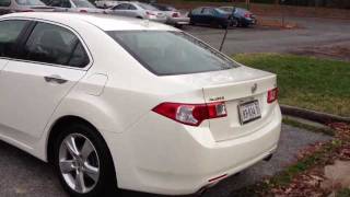 2010 Acura TSX Tech Review, Start Up & Rev, Walk Around, Quick Drive