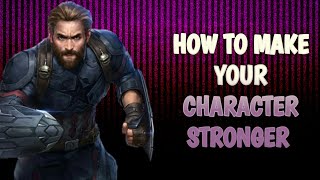 [ Marvel future fight ]
 How To Make Your Character Stronger