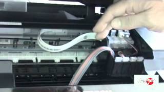 การติดตั้ง INK TANK Freejet Epson ME Office 535