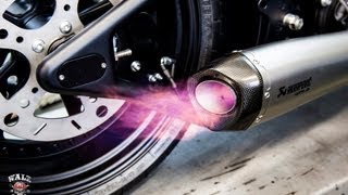 Adrenaline Varg First Start | Akrapovic exhaust spits flames