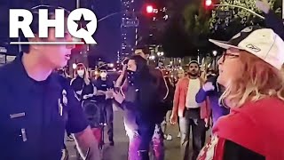 Anger And Chaos Erupt During Roe V. Wade Leak Protest