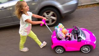 Cry Baby Dolls by Cry Babies /Рутина маленького блогера /Катя- мама /Nursery Rhymes / Pretend Play