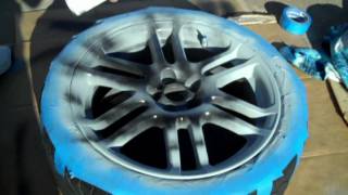 Painting Scion tC  wheels