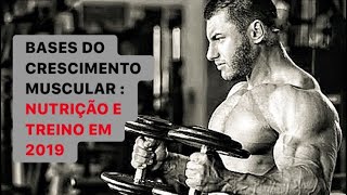 BASES DO CRESCIMENTO MUSCULAR : NUTRICAO E TREINO EM 2019
