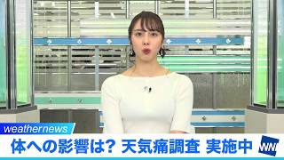 体への影響は？天気痛調査 6月21日まで実施
