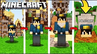 ŻYCIE POLICJANTA W MINECRAFT || OD NARODZIN DO ŚMIERCI