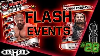 WWE Supercard #28 - Season 2 - HHH VS ROMAN !!! - FLASH EVENTS !!