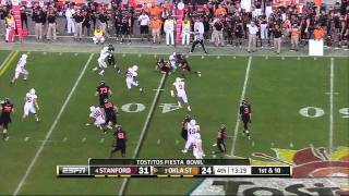 Justin Blackmon vs Stanford Fiesta Bowl