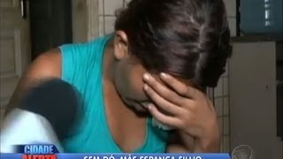 Sem dó, mãe espanca bebê de três meses
