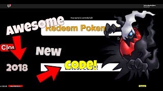 Roblox project pokemon New code!!!