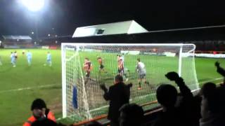 Ricky Holmes penalty V Burton Albion - 21/12/2012