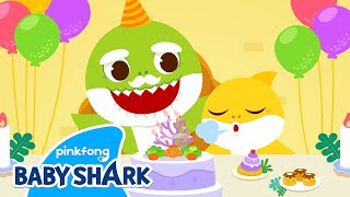 Happy Birthday, Grandpa Shark! | Happy Birthday to You Song | Retro K-POP 