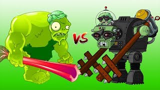 Zoybean Pod Plants Power-Up! Mod vs Gargantuar Prime Fight in Plants vs. Zombies 2 Gameplay